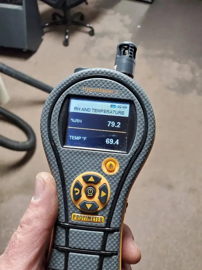 Moisture meter humidity assessment for Mold Remediation & Removal in Vandenberg Village